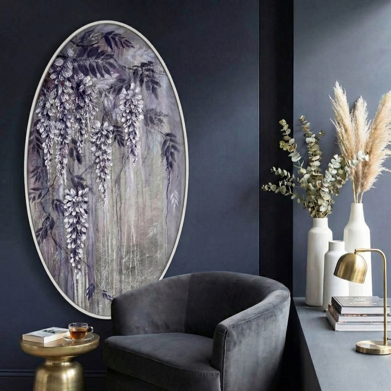 "Глициния на серебре"