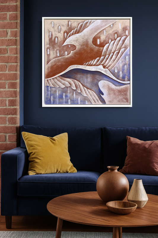 "По крупицам" 100х100